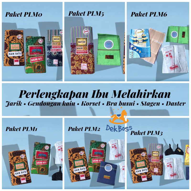 [PLM] Perlengkapan ibu melahirkan dan menyusui lengkap murah paket melahirkan ibu bersalin