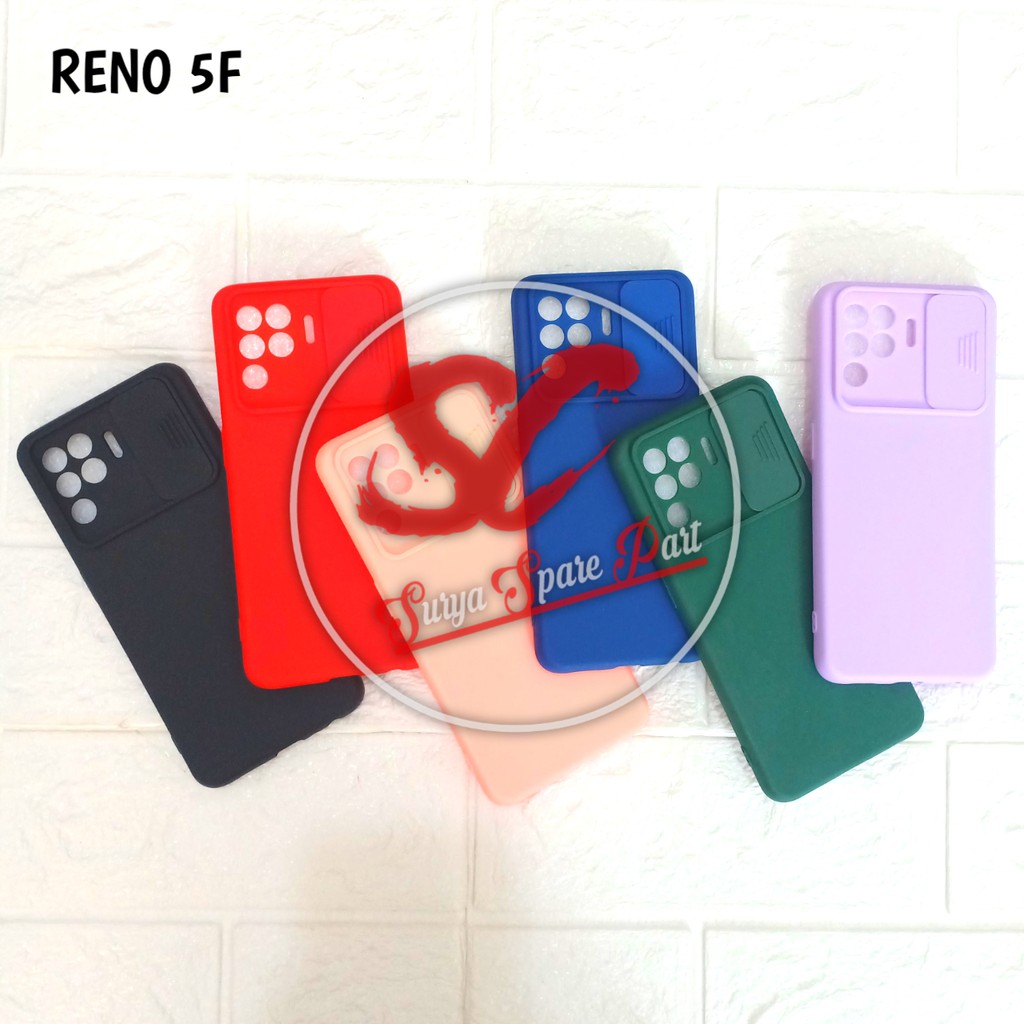 SOFTCASE SLIDE CAMERA PROTECTOR OPPO A53 A33 OPPO A54 RENO 5F - SC