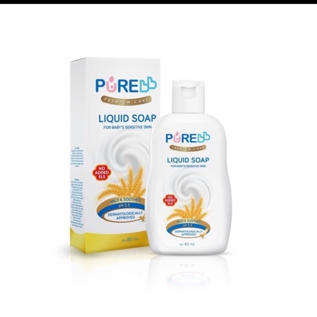 Pure BB Liquid Soap 230 ml Sabun Cair Bayi Lembut Wangi