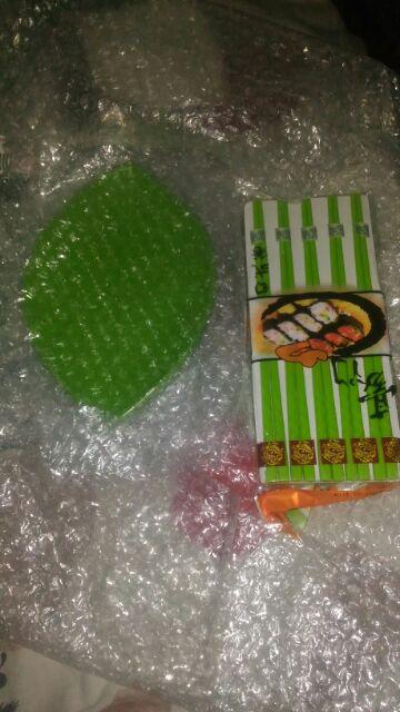 20 Pcs Sumpit Melamin /  Melamine Chopsticks - Hijau