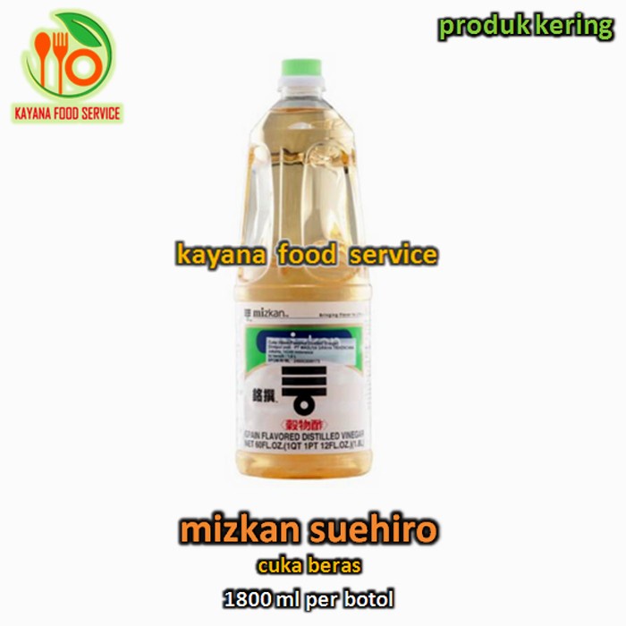 

Mizkan Suehiro (Cuka Beras) 1.8L 031