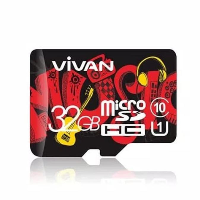 Micro Sd Vivan V32U10 32Gb Class 10 Memory Sdhc Card 32 Gb Original