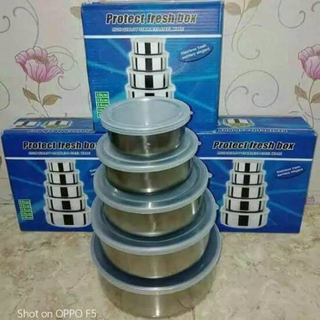 Rantang Beranak 5 Susun Stainless Stell