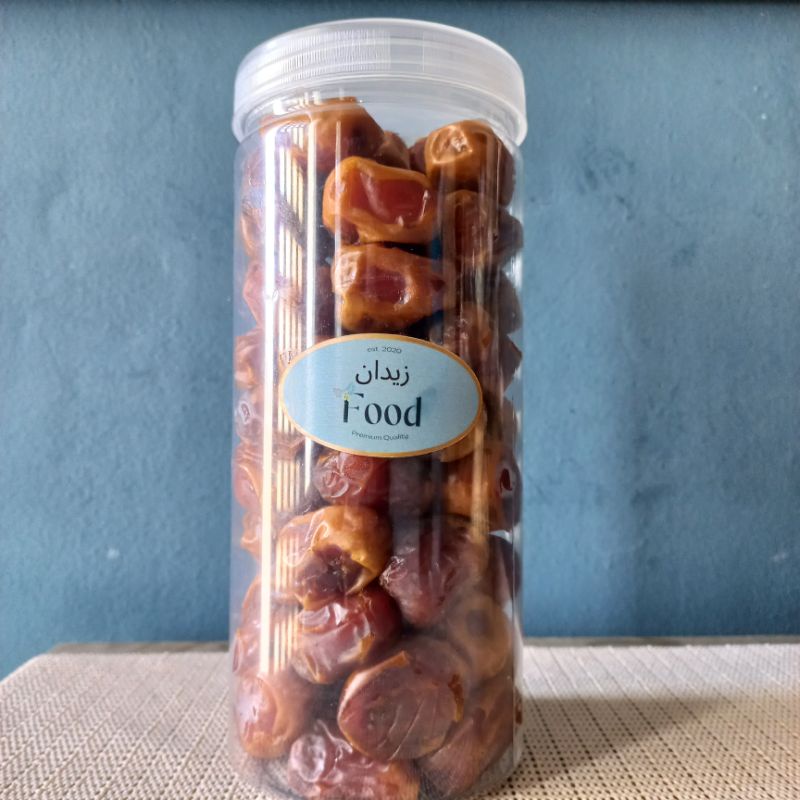 

Kurma Sukkari/sukary 800 gram kemasan toples - Sukkari Murah Premium