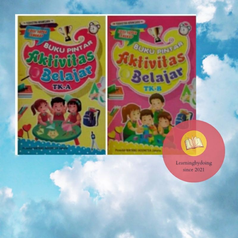 PAKET ISI 2 BUKU ANAK PINTAR AKTIVITAS BELAJAR TK A DAN B BINTANG INDONESIA