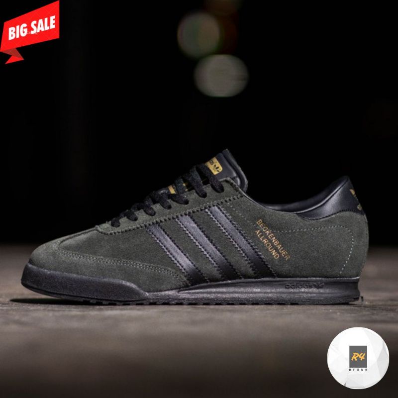 ADIDAS BECKENBAUER OLIVE BLACK 100% ORIGINAL | SEPATU ADIDAS ORIGINAL