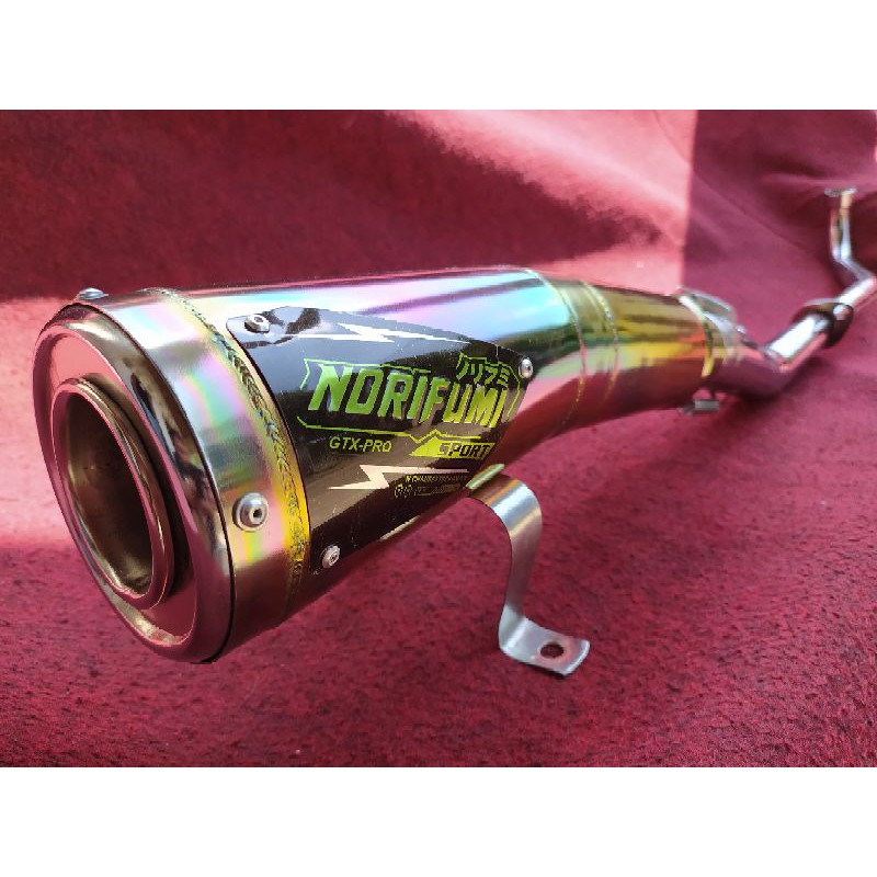 Knalpot Racing Norifumi Rainbow Revo FI/Fit/Karbu/absolute Blade Kharisma Supra X 125