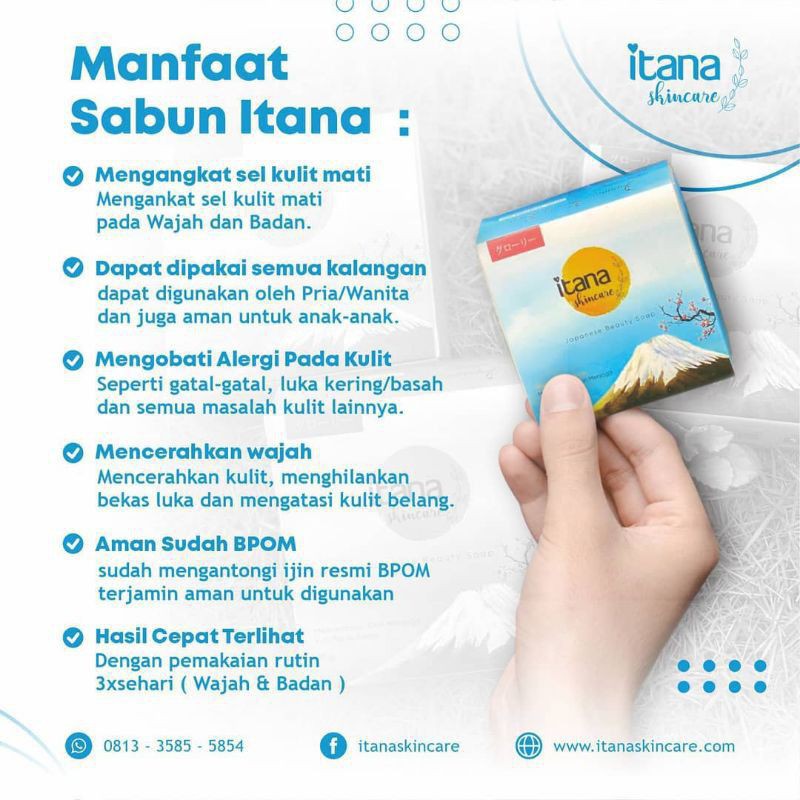 Sabun Itana Skincare BPOM