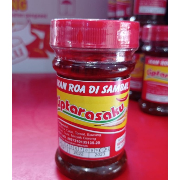 Indahjaya_Mart Palu Ikan Roa Sambal 150gr Sri Rejeki Oleh-oleh Khas Palu