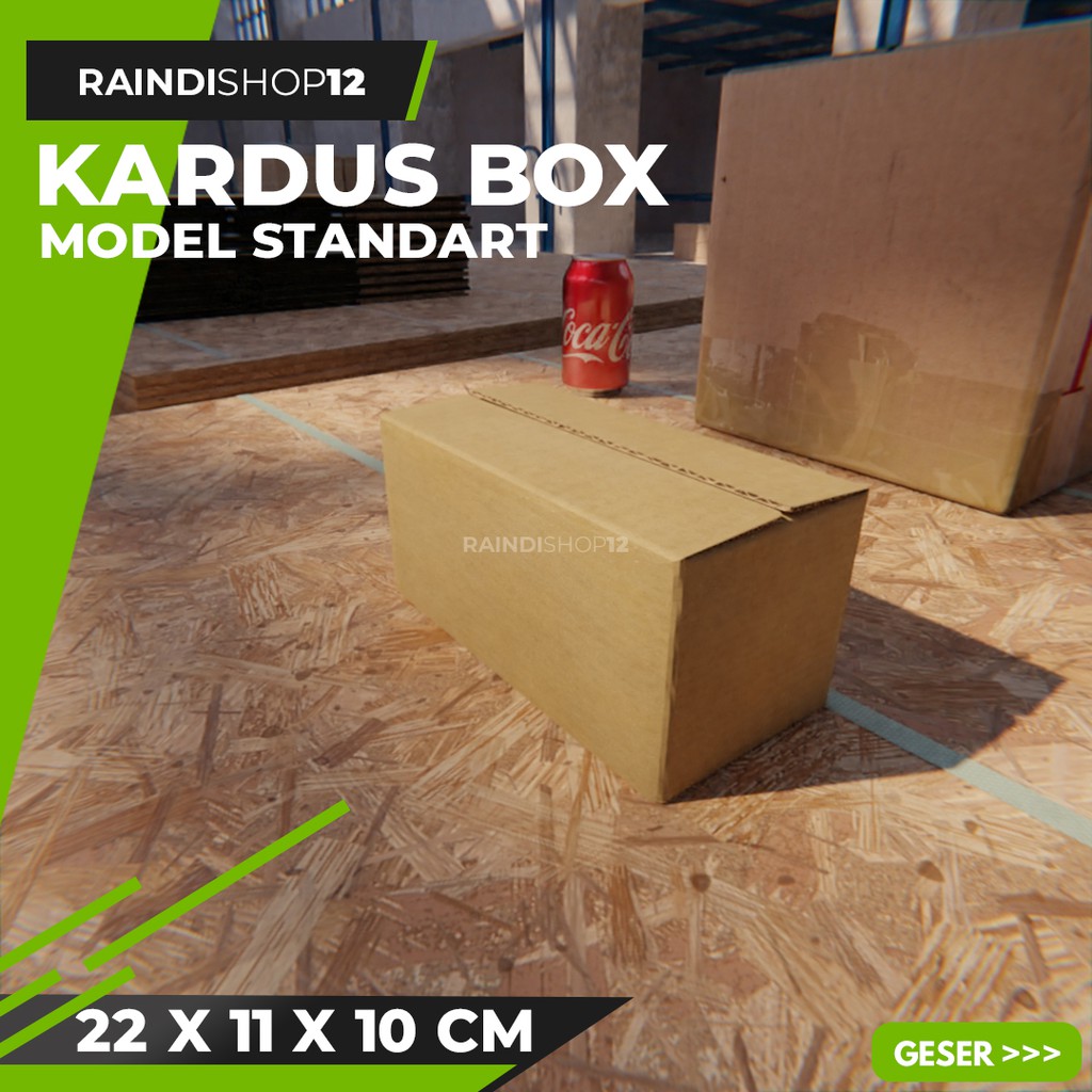 

(MIN 10 PCS) BOX 22 X 11 X 10 CM KARDUS KOTAK KEMASAN PACKAGING KADO POLOS