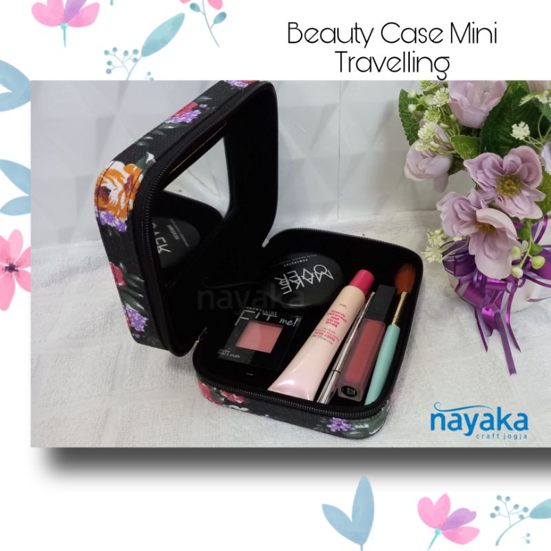 Tempat Make Up|Pouch Beauty Case Mini|Beauty Case|Tas Make Up Mini