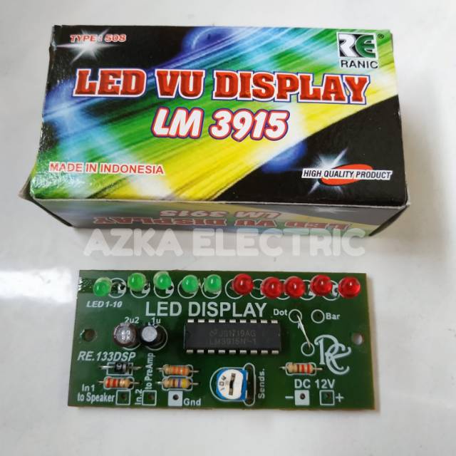 Kit VU LED Display LM 3915