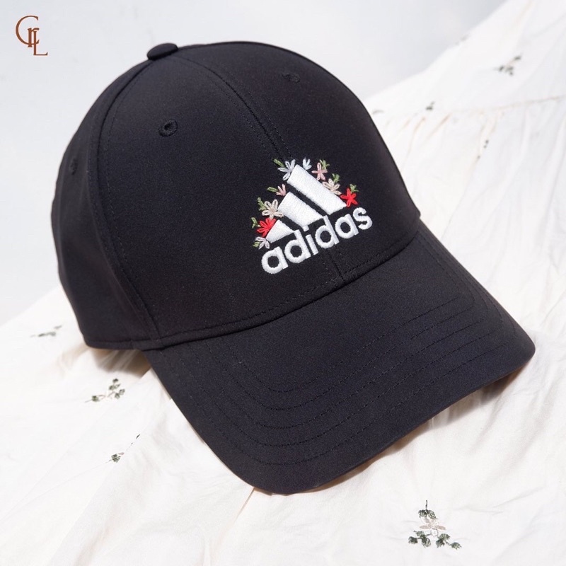 Original Adidas Cap with Hand Embroidery Charalo - Topi Adidas