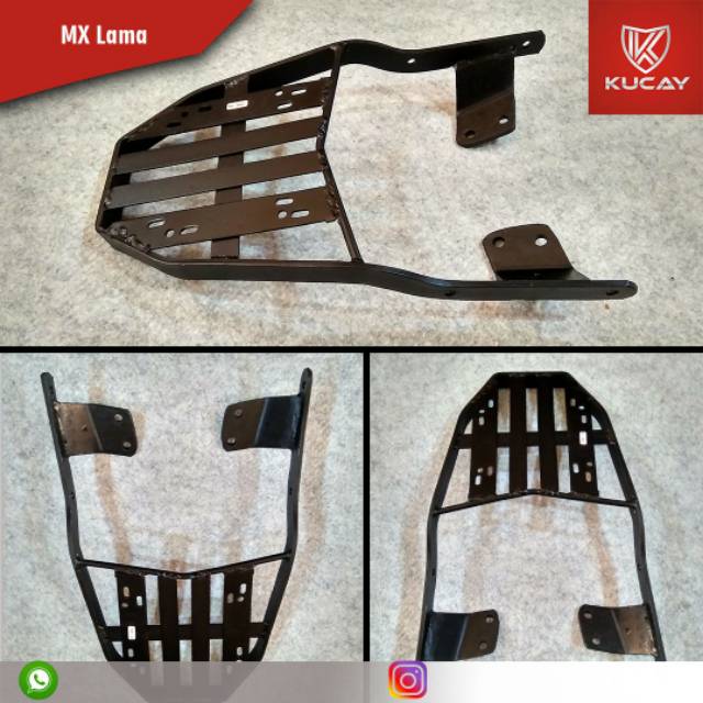 Bracket Breket Box Motor Yamaha Mx Lama Original Kucay Support Box SHAD GIVI KAPPA