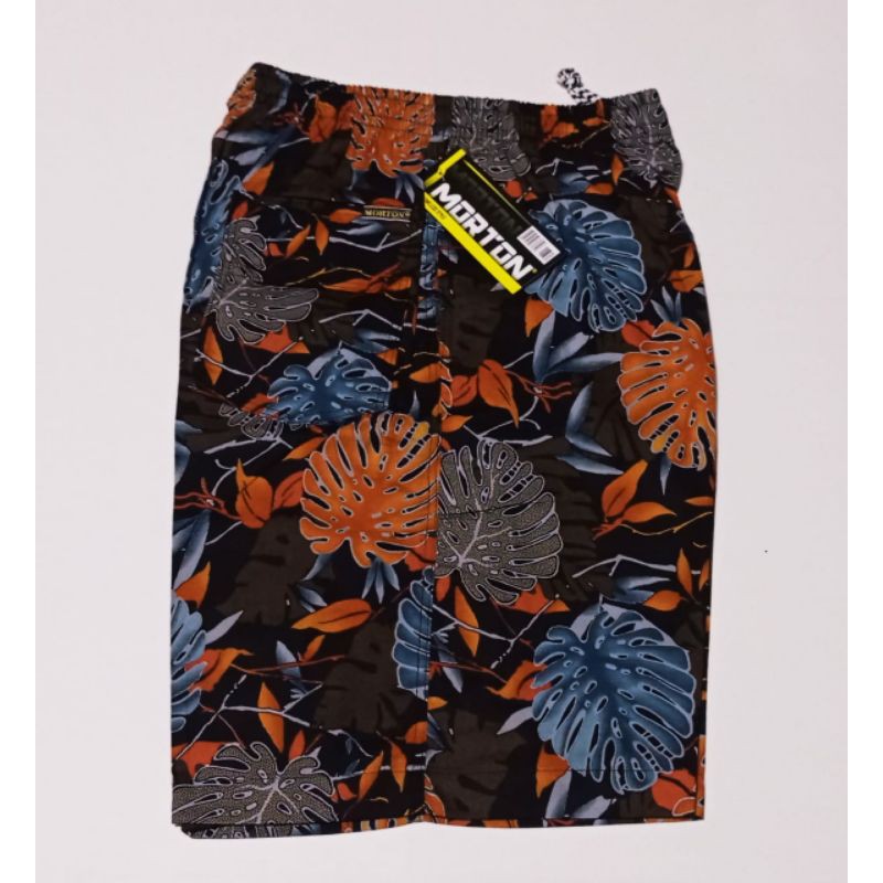 Celana Morton Panjang (42cm)/(50cm) / Celana Pendek Daun Pria & Wanita / Celana Santai Katun