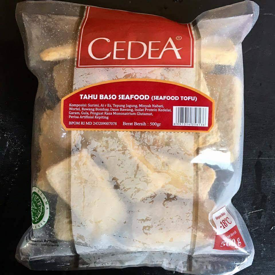 

Cedea Tahu Baso Seafood (Seafood Tofu) 500 Gram