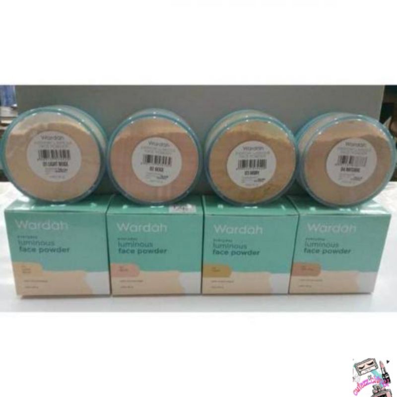 ☃Cutezz_Ching1☃Wardah Everyday Luminous Face Powder 30g - bedak tabur yang halus dan ringan