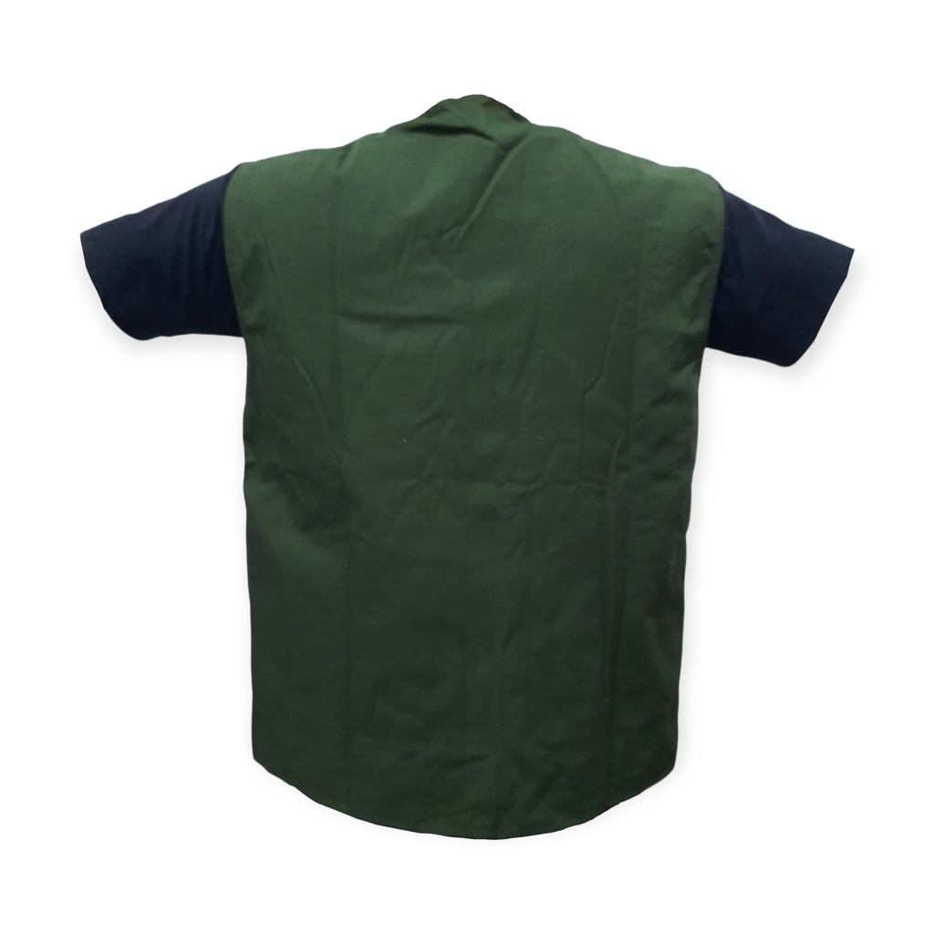 Rompi Lapangan / Outdoor / Bodyvest Hijau Army  Non-Kerah Ripstop