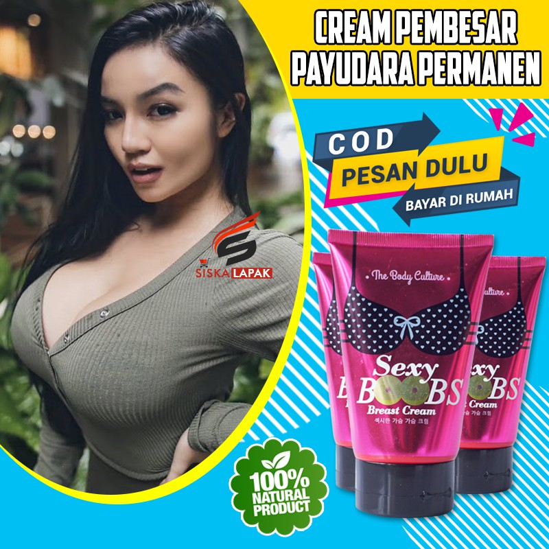 [COD] Pembesar Payudara Sexy Boobs Breast Cream The Body Culture Original BPOM