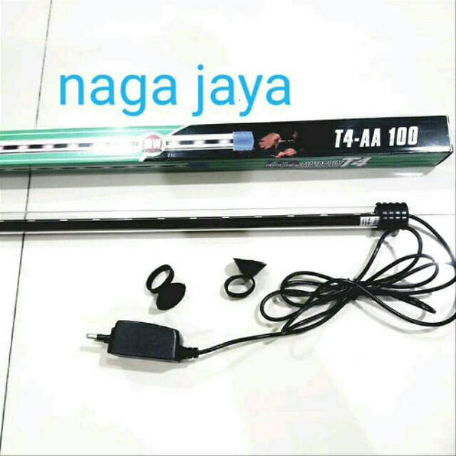 Lampu celup aquarium aquascape  panjang 100 cm putih biru