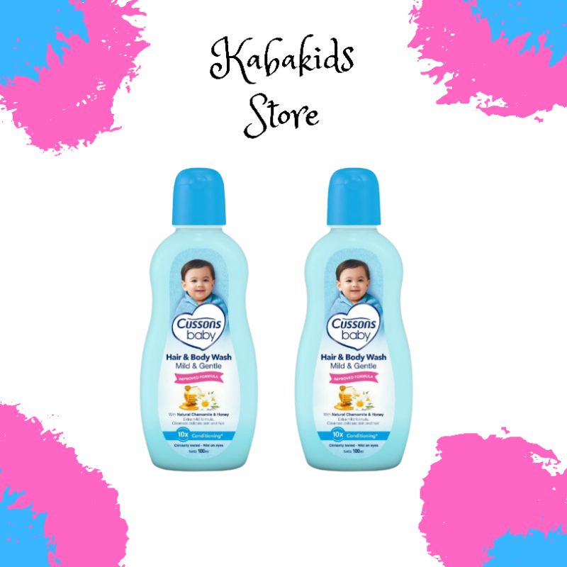 Cussons Baby Hair and Body Wash 100+100ml