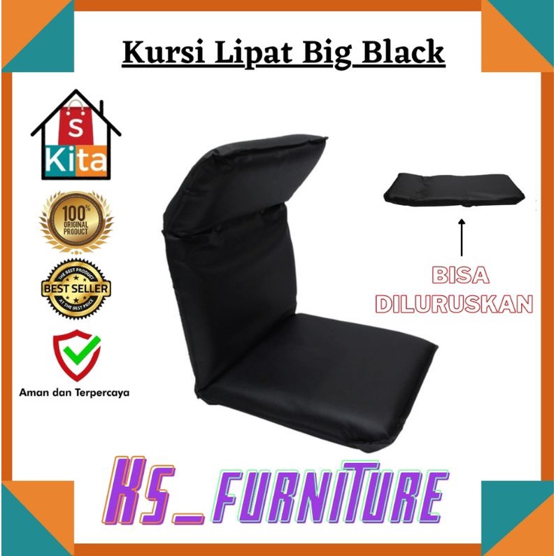 Kursi lipat lesehan/kursi pengajian/kursi santai/kursi minimalis/kursi lipat senderan