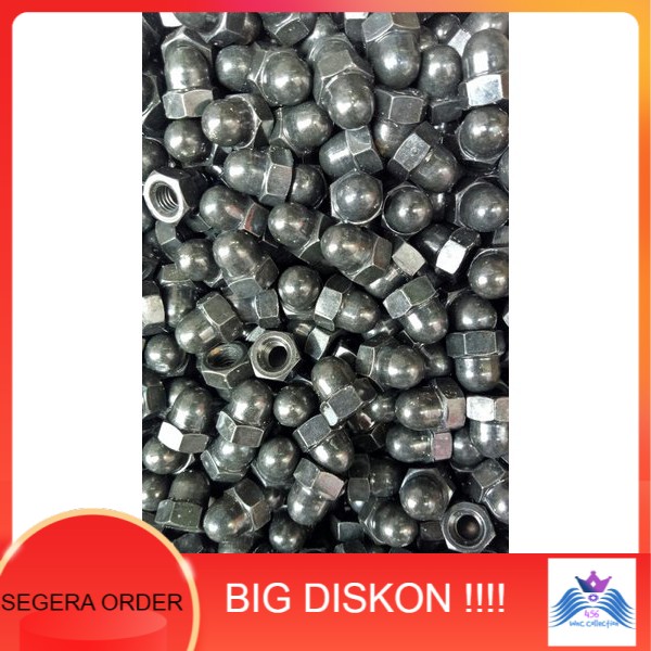 mur topi m6 hitam oem