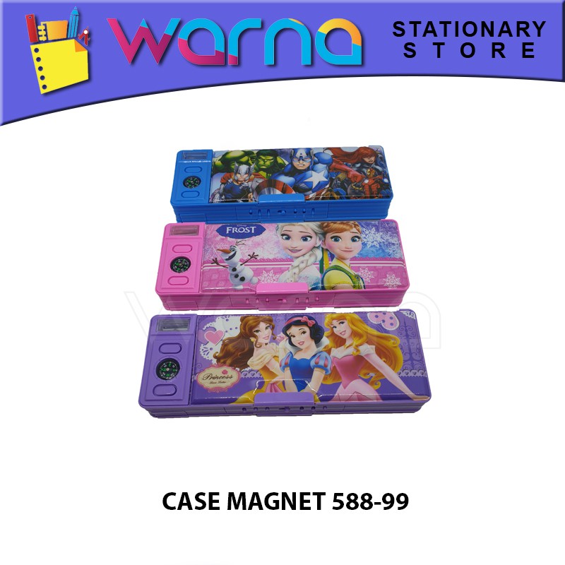 

TEMPAT PENCIL/KOTAK PENCIL/PENCIL CASE/CASE MAGNET 588-99