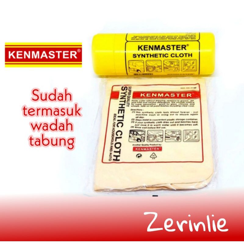 Kanebo Kenmaster Ori / lap kanebo / plas chamois / lap cuci mobil motor