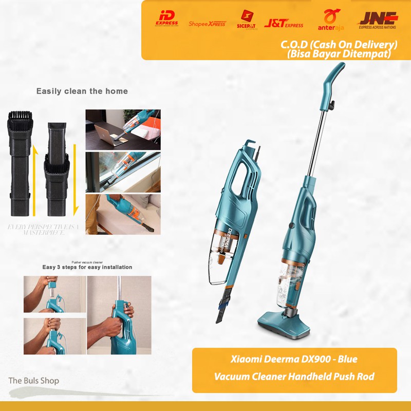 Vacuum Deerma DX900 & DX920 Penyedot Debu Vacuum Cleaner Handheld 2-in-1