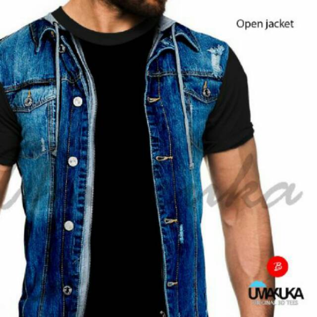 KAOS 3D FULPRINT OPEN JAKET.