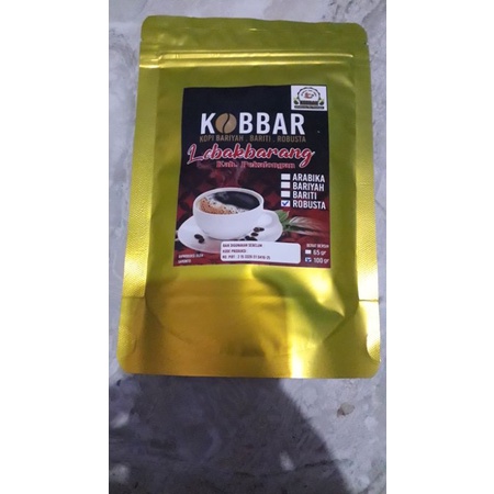 

Kopi Robusta Premium Kemasan 100gr