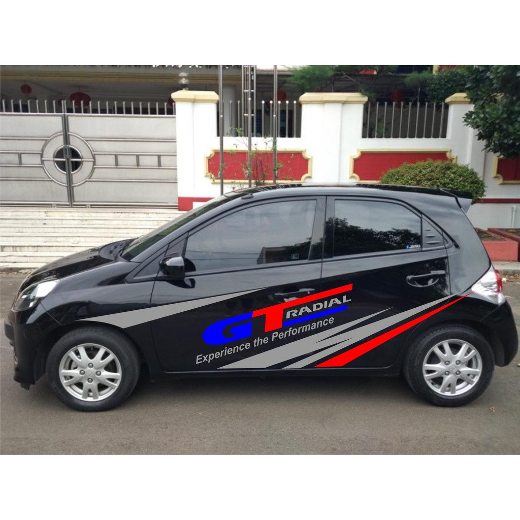 Cutting Sticker Mobil Universal Gt Radial Rally Shopee Indonesia