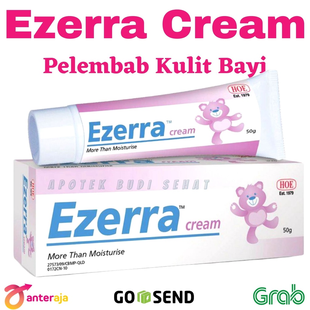 Ezerra Cream 25g Pelembab Kulit Bayi Moisturizer Pelembab Kulit Kering Obat Kulit Kering Obat Gatal 