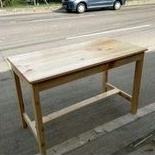 meja kayu jati Belanda 120x80x80