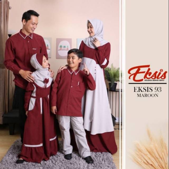 SARIMBIT SEPLY EKSIS 93 MAROON (KASEO 75, GISSEL 223, KLIKO 57, SELIA 62)