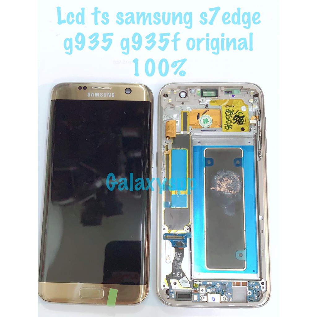 LCD TOUCHSCREEN SAMSUNG GALAXY S7 EDGE G935 G935F1SET ORIGINAL