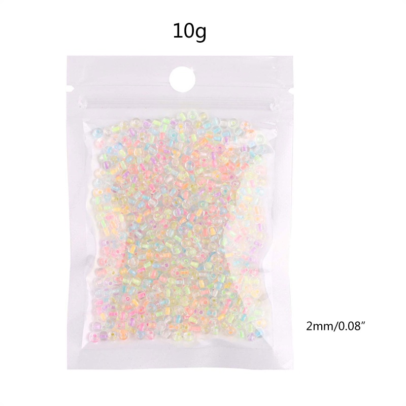 Siy 660Pcs Reaktif Berubah Warna Untuk Manik Pony Manik Akrilik Glowing Untuk DIYBracele