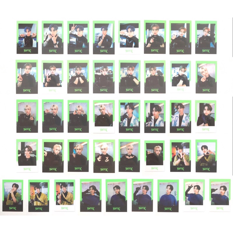 stray kids - 2nd world tour in Seoul - skzoo / maniac polaroid event - concert tour official goods/m