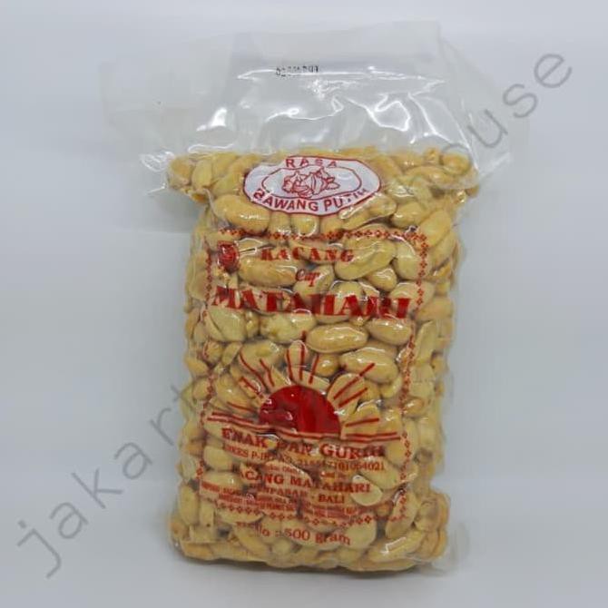 

KACANG CAP MATAHARI ASLI BALI RASA BAWANG PUTIH - 500 GR EKSLUSIF Kode 730