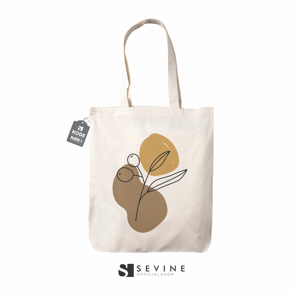 Sevine Tas Totebag Fashion Wanita Tote Bag Resleting Belanja nordic style - NRK