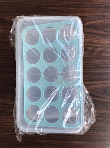 Kotak Telur / Tempat Telur 15 Sekat Penyimpanan Telor 15 Lubang Box Organizer Telor