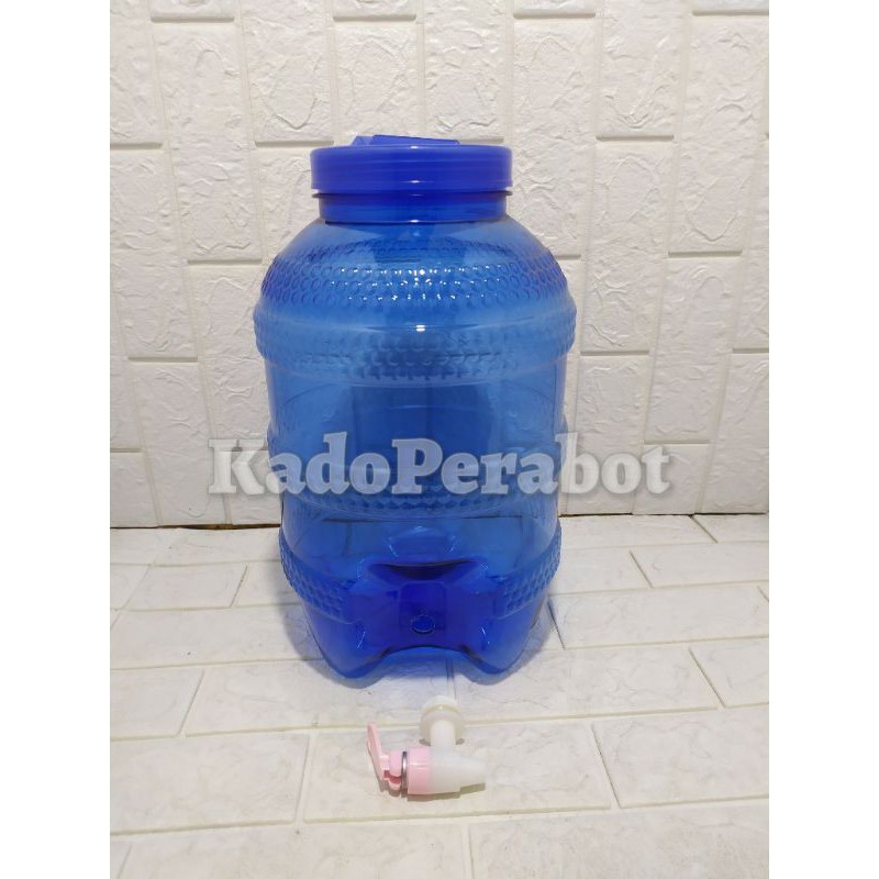 galon keran 12.5 liter - galon air cuci tangan - galon air teh kran