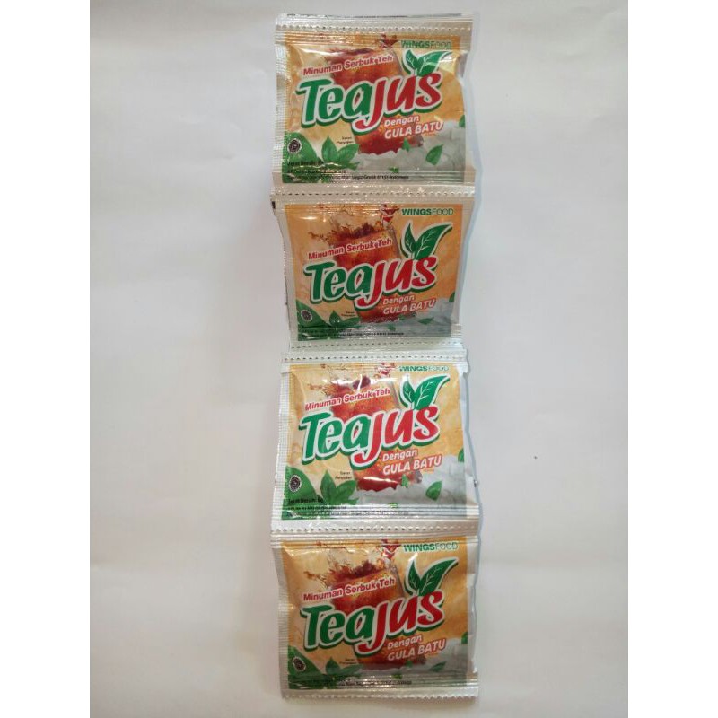 

Minuman Teajus gula batu isi 10 pcs
