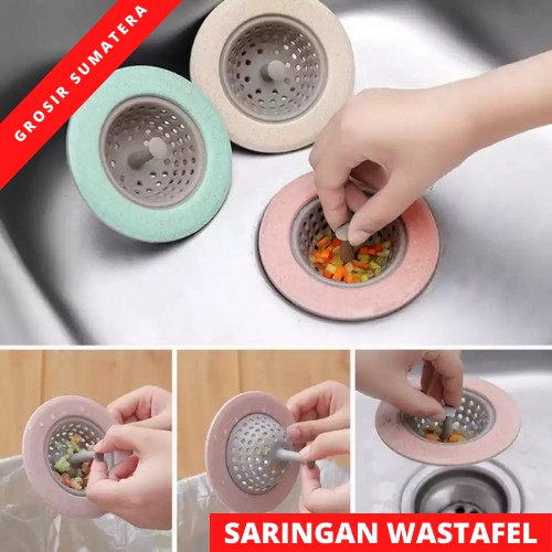 SARINGAN WA STAFEL SILIKON FILTER PENYARING SALURAN AIR KAMAR MANDI