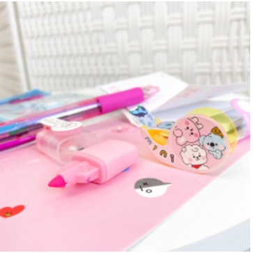 

Set Alat Tulis Mini Bt21/ Set Alat Tulis Mini Bt21 Bts Isi 4 Buku Kecil Pulpen Highlighter/ Set Alat Tulis Mini Cantik