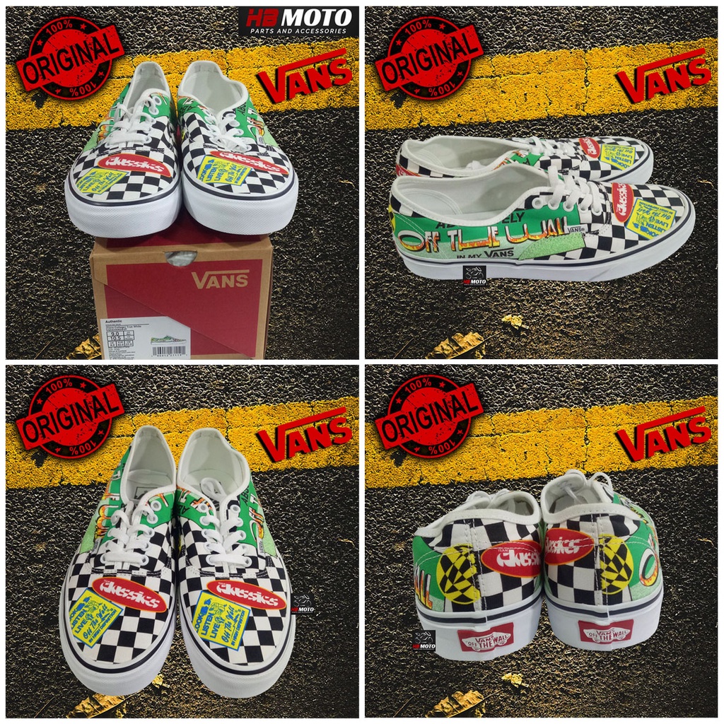 SEPATU VANS Limited Edition / Vans X House Of Terror Slip On Friday The 13 Glow In The Dark/Sepatu V