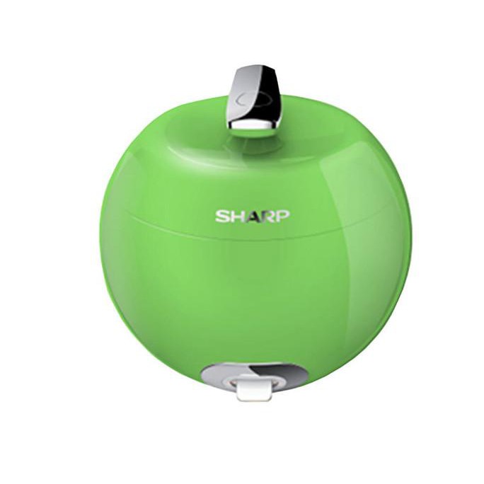 Sharp Rice Cooker Apple 0.8 Liter – Ksp8Mywh - Hijau Muda Terbaru
