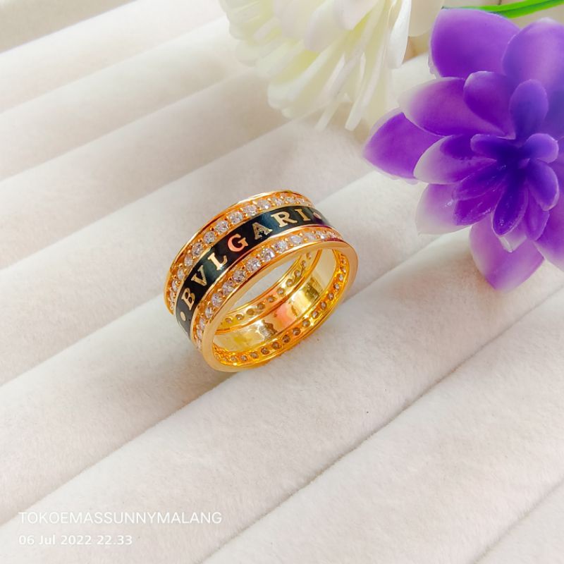 CINCIN BVLGARI 300% EMAS ASLI