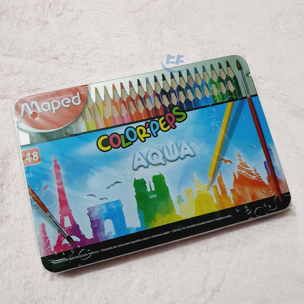 

Pensil Warna - Maped Color'Peps Aqua 48 Colour BOX
